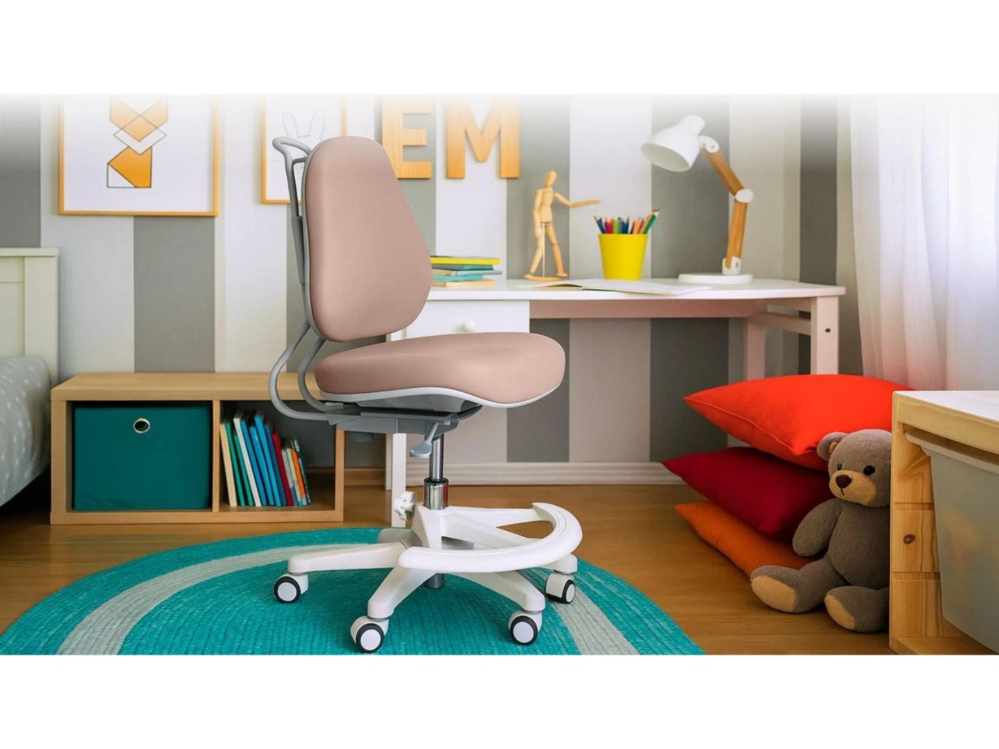 Крісло дитяче Evo-kids Mio Ergo Lite Brown (Y-507 Lite BR) — фото 12
